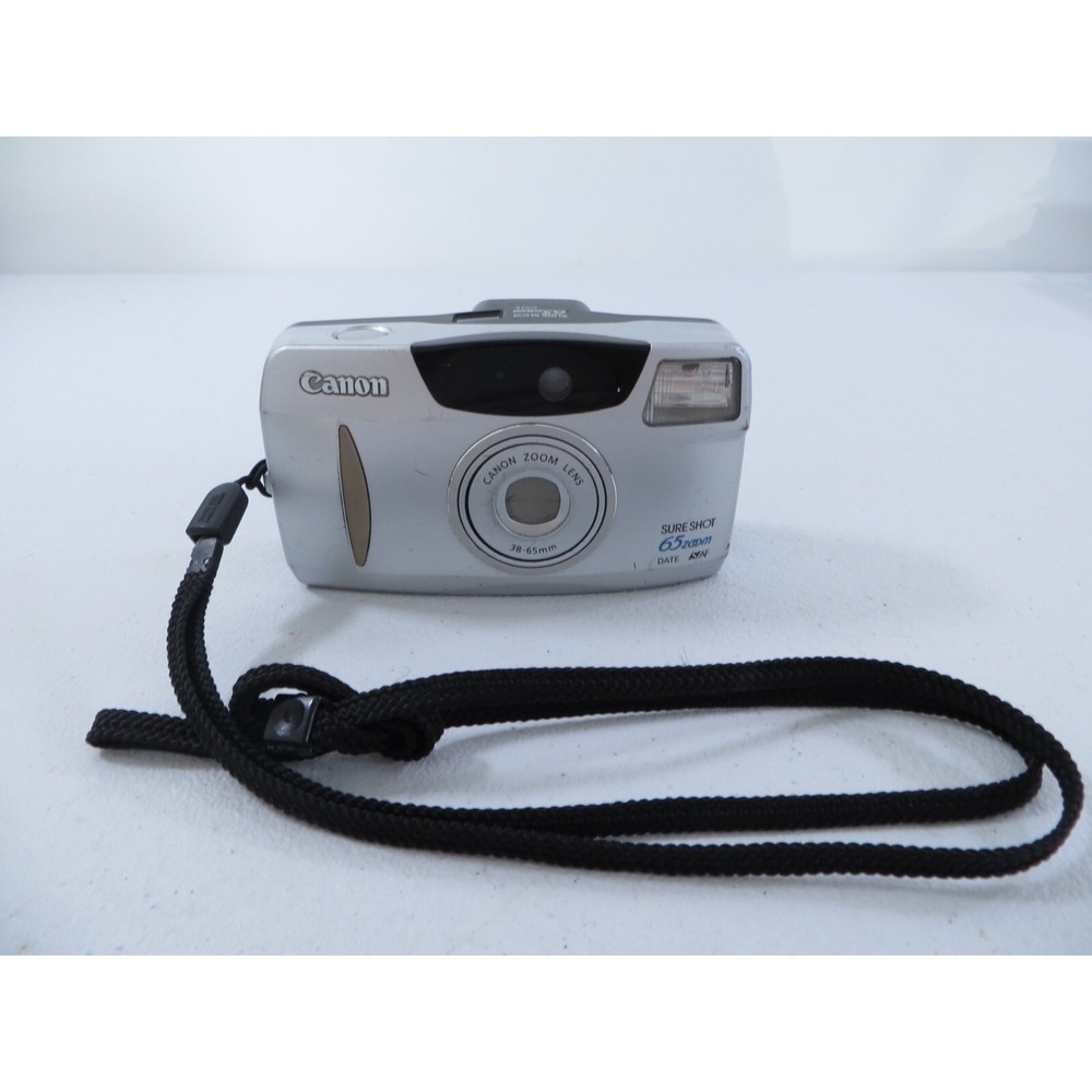 Canon Sure‎ Shot 65 Zoom Point & Shoot 35mm Film Camera UNTESTED READ